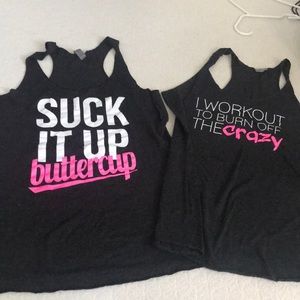 BUNDLE!! 2 grey tanks